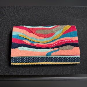 America & Beyond Daphne embellished clutch